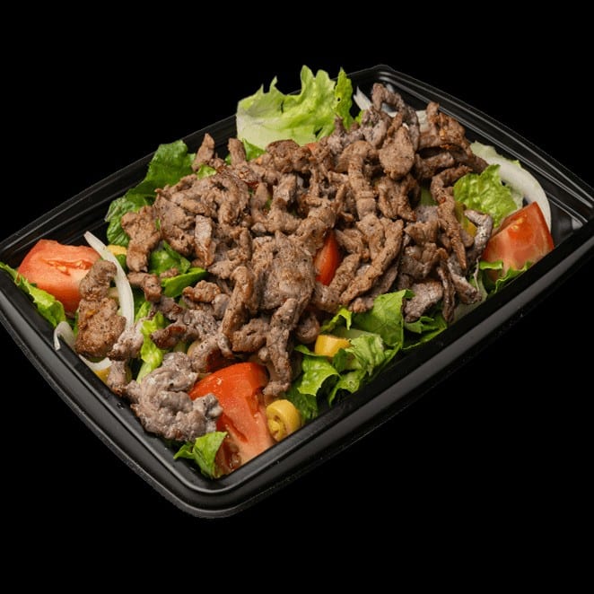 Beef Shawarma Salad.